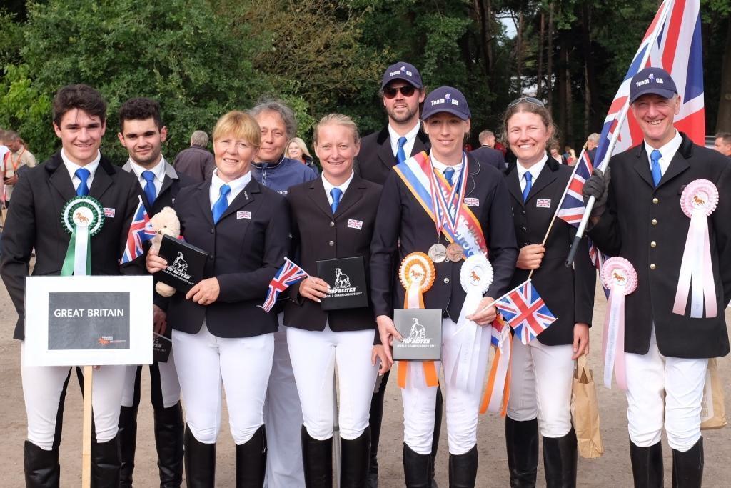 Team GB return home with a Gold, Bronze and three rosettes from the ...