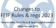 Zoom webinar changes to FEIF sport rules and regulations for 2023