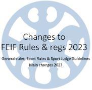 Zoom webinar changes to FEIF sport rules and regulations for 2023